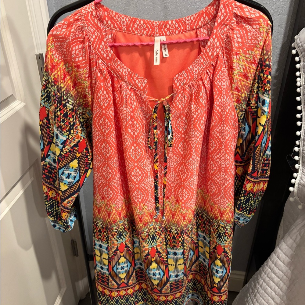 Vibrant Multicolor Women's Dress